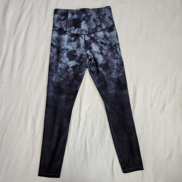 Athleta Dark Gray Printed Elation 7/8 Tight Size Small - Picture 6 of 7